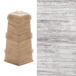 Narożnik zewnętrzny do listwy INDO (1 sztuka) dąb filadelfia Arbiton