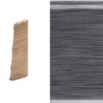Zakończenie prawe do listwy INDO (1 sztuka) aluminium Arbiton