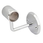 Uchwyt dystansowy Q25 gięty chrom