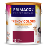 Farba Trendy Colors bordowa (15) 2,5 l PRIMACOL PROFESSIONAL