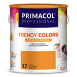 Farba Trendy Colors ciemny żółty (17) 2,5 l PRIMACOL PROFESSIONAL