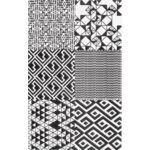 Dekor NERO Majolica 25 x 40 cm