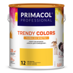 Farba Trendy Colors żółty słoneczny (12) 2,5 l PRIMACOL PROFESSIONAL