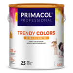 Farba Trendy Colors biała (25) 2,5 l PRIMACOL PROFESSIONAL