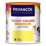 Farba Trendy Colors cytrynowa (9) 2,5 l PRIMACOL PROFESSIONAL