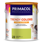 Farba Trendy Colors soczysty zielony (22) 2,5 l PRIMACOL PROFESSIONAL