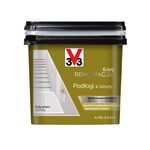 Farba Renowacyjna Easy Renowacja Podłogi & Schody biały pieprz 0,75 l V33