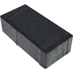 Kostka brukowa prostokąt gładki 4 x 10 x 20 cm grafit POLBRUK