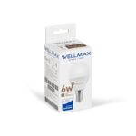 Żarówka ledowa Wellmax Samsung kulka LED E-14 6 W barwa neutralna