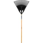 Grabie do liści XL  na drewnianym trzonku 173,5 cm Fiskars