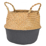 Kosz pleciony naturalny 30 x 37 x 33 cm