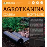Agrotkanina HORTI-LINE czarna 0,8 m x 10 mb