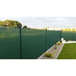 Siatka cieniująca na ogrodzenie 90% 1,8 m x 50 mb UV5