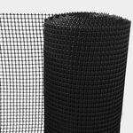 Siatka rabatowa czarna 0,4 m x 50 mb