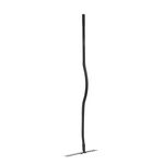 Grabie 14 - zębowe z trzonkiem metalowym profilowanym 37 x 8 cm