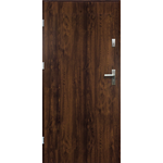 Drzwi zewnętrzne ARTEMIDA pełne orzech 80 lewe RADEX