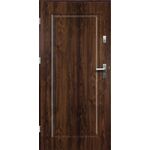 Drzwi zewnętrzne ALTEA pełne orzech 90 lewe RADEX
