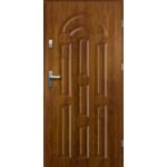 Drzwi zewnętrzne AURORA pełne złoty dąb 90 prawe RADEX