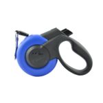 Smycz automatyczna FIDA MARS niebiesko-czarna M do 25 kg 5 m