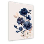 Obraz Glasspik Flowers 50 x 70 cm GL300 CREAM