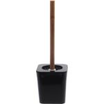 Wc komplet czarny Bamboo Malva