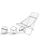 Suszarka balkonowa 20 mb srebrna Mario Malva