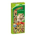 Kolba „3 w 1” dla małych gryzoni - kokos i banany, miód, jabłka Nestor