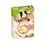 Dropsy biszkoptowe dla gryzoni i królików ze śmietanką Nestor