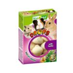 Dropsy biszkoptowe dla gryzoni i królików z ziołami Nestor