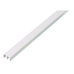 Profil prowadzący górny PVC biały 2000 x 6,5 x 10 x 16