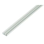 Profil prowadzący dolny PVC biały 1000 x 6,5 x 5 x 16