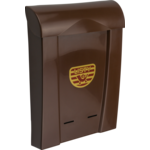 Skrzynka plastikowa "100" ciem.braz