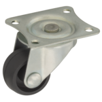 Zestaw z kołem 25 mm/12 kg, płyta obrotowa