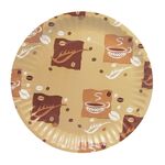 Talerz papierowy deco