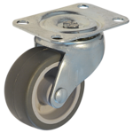 Kółko meblowe gumowe 42 mm/15 kg obrotowe