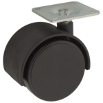 Kółko meblowe 50 mm/40 kg płyta mocująca