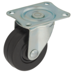 Zestaw z kołem 50 mm/30 kg, płyta obrotowa