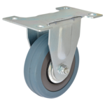 Zestaw jezdny stały 100 mm/65 kg płyta mocująca bieżnik gumowy