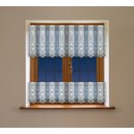 Lambrekin żakardowy z otworami na drążek 40 x 300 cm