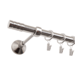 Karnisz pojedynczy Vito I 200 cm efekt stali GO/ON!