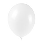 Balon biały pastel 50 sztuk 28 cm