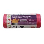 Worek zapachowy na śmieci LDPE Truskawka 35 l 20 szt. Pucuś