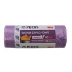 Worek zapachowy na śmieci LDPE Lawenda 60 l 16 szt. Pucuś