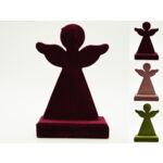 Figurka drewniana flokowana Anioł 21 cm