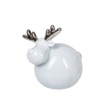 Figurka ceramiczna Renifer szary 16,8 cm