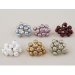 Dekoracja na druciku jabłko