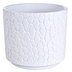 Osłonka ceramiczna Cylinder 12 cm biała Cermax