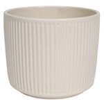 Osłonka ceramiczna cylinder 12 cm krem