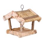 Karmnik brzoza słoma 24 x 20 x 19 cm naturalny