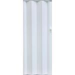 Drzwi harmonijkowe CRYSTALLINE ROYAL 011 86 x 203 cm biały